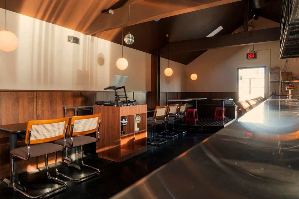 The main room and DJ floor